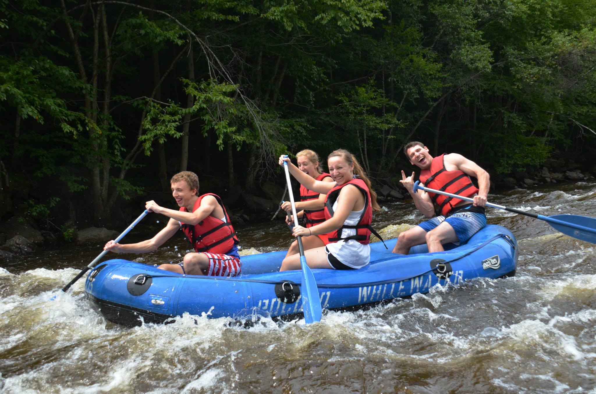 Free Pass for Everyone! Pocono Whitewater Rafting Pocono Whitewater