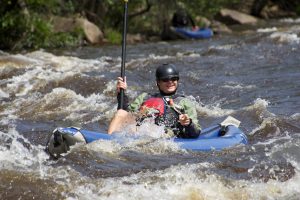 white water kayak on lehigh river